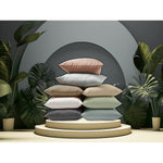 Kissenbezug Happy Home Anthrazit 45 x 100 cm 2 Stück