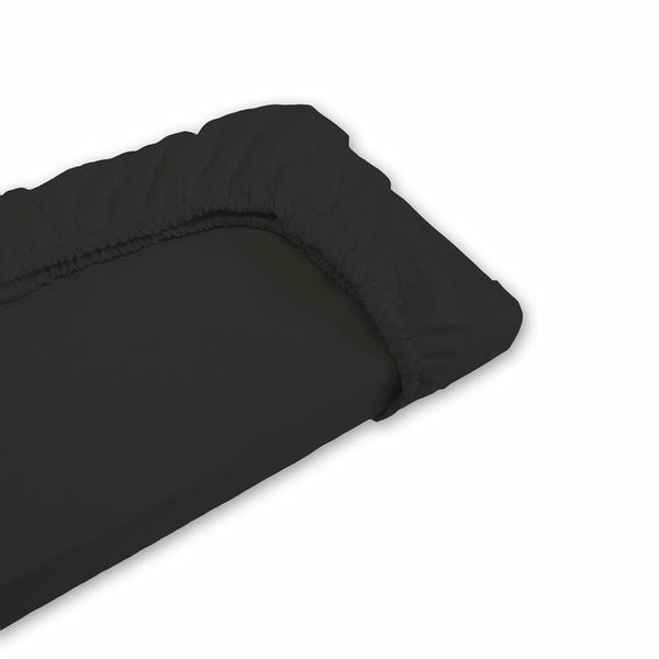Spannbetttuch Happy Home Mix Colors Schwarz Einzelmatratze