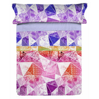 Bettwäsche-Set Lois MAILEN Violett Einzelmatratze