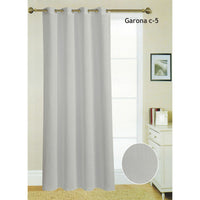 Vorhang Hosteline GARONA Grau 140 x 260 cm