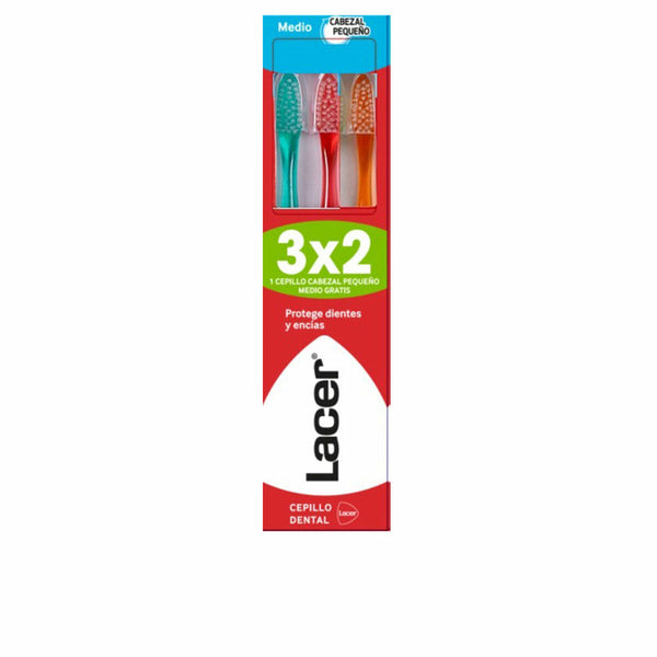 Zahnbürste Lacer LACER CEPILLO (3 Stück)