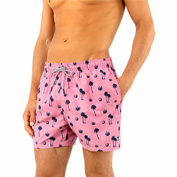 Herren Badehose Alphaventure Vanimo Rosa