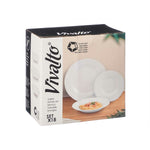 Geschirr Vivalto F-LGCP105-75-85 Weiß Opalglas