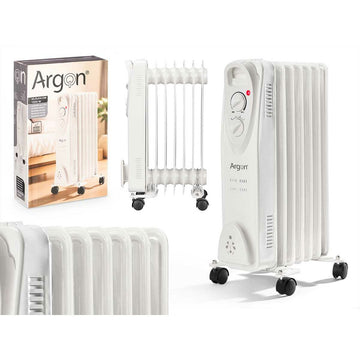 Heizkörper Argon SH-66-7 WHITE Weiß 1500 W