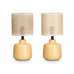 Tischlampe Braun 60 W 2 Stück