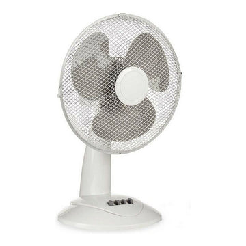 Tischventilator Argon FT-26A Weiß 45 W 27 x 51 x 33,5 cm