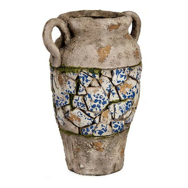 Dekorative Gartenfigur Ibergarden ZD19007 Polyesterharz 21 x 34,5 x 28 cm Vase