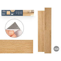 Vinyl GiftDecor Parquet Beige 24 Stück