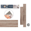 Vinyl GiftDecor Parquet Grau 24 Stück