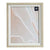 Fotorahmen Braun Weiß 24 x 2 x 29 cm Kristall Beige Kunststoff