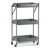 Gemüsewagen Kinvara Grau Stahl Kunststoff 29,5 x 78,5 x 45,5 cm