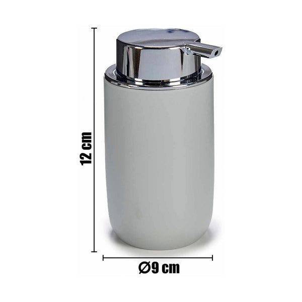 Badezimmer Set Berilo CN-B6369-G Grau Edelstahl Polypropylen 4 Stücke
