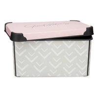 Aufbewahrungsbox Kipit Vibes Rosa Kunststoff 5 L 19 x 13,5 x 29,5 cm