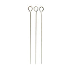 Grillspieß-Set Eisen 0,5 x 33 x 11 cm