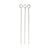 Grillspieß-Set Eisen 0,5 x 33 x 11 cm