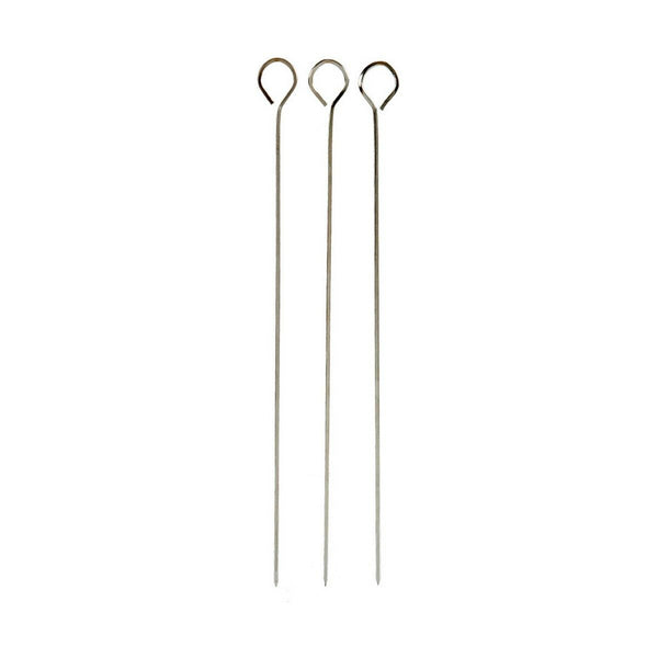 Grillspieß-Set Eisen 0,5 x 33 x 11 cm