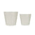 Blumentopfset Ibergarden LINCE-22-28-G Grau Lehm Ø 22 cm Ø 28 cm 2 Stücke
