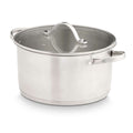 Topf mit Deckel Kinvara 17712/DO3 Silberfarben 31,7 x 16,5 x 24 cm