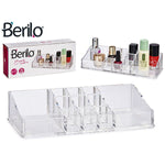 Make-up organizer Berilo Durchsichtig 9 x 4,5 x 22,7 cm 9 x 9 x 22,7 cm