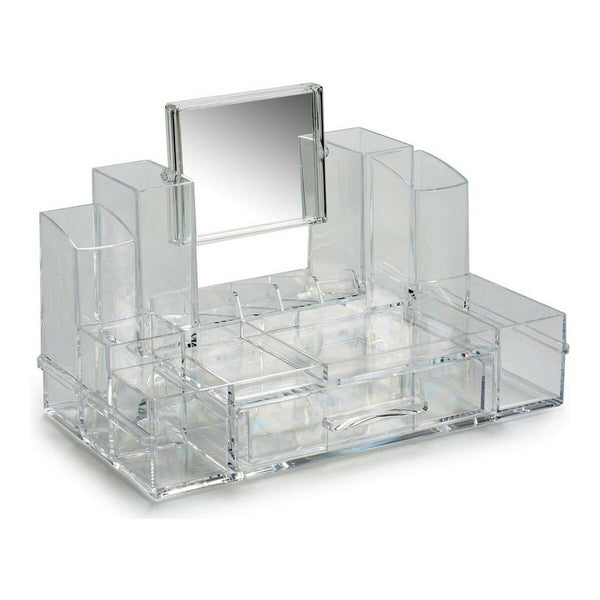 Make-up organizer Berilo Durchsichtig Glas 15,5 x 19,5 x 30 cm 30 x 15,5 x 15,5 cm 30 x 19 x 15,5 cm