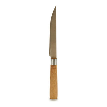 Küchenmesser Kinvara Braun Silberfarben Bambus Edelstahl Edelstahl/Holz 2 x 24 x 2 cm