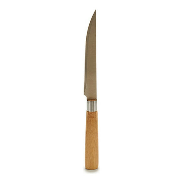 Küchenmesser Kinvara Braun Silberfarben Bambus Edelstahl Edelstahl/Holz 2 x 24 x 2 cm