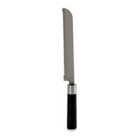 Wellenschliffmesser Kinvara Edelstahl Kunststoff Edelstahl/Holz 3,5 x 2 x 33 cm 2 x 2 x 33 cm