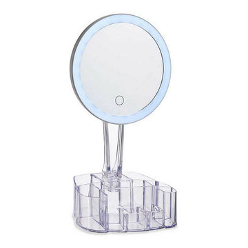 Vergrößerungsspiegel mit LED Berilo MDL1810 Weiß polystyrol 12,6 x 34,5 x 17 cm 1x