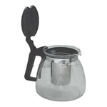 Teekanne Vivalto SW8354-A-900ML SW8354-A-900ML Schwarz Durchsichtig Silberfarben Silber Glas Edelstahl Kunststoff 900 ml