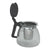Teekanne Vivalto SW8354-A-900ML SW8354-A-900ML Schwarz Durchsichtig Silberfarben Silber Glas Edelstahl Kunststoff 900 ml
