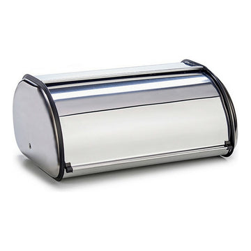 Brotkorb Kinvara Silberfarben Silber Metall Stahl 43 x 19 x 28 cm 27 x 19 x 42,5 cm