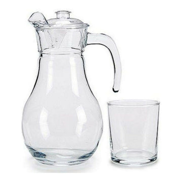 Gläserset Vivalto Kanne 5 pcs Durchsichtig Glas Kristall 4 x (40 cl) / 1 x (1,8 l)