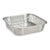 Tablettset Kinvara Silberfarben Silber Aluminium 20,5 x 6,5 x 20,5 cm