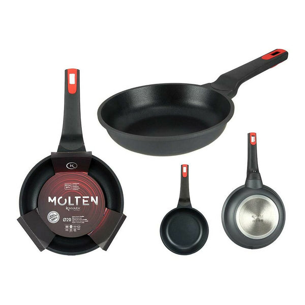 Pfanne Kinvara Molten Schwarz Aluminium Bakelit