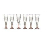 Champagnerglas Vivalto Exotic Braun Kristall 170 ml