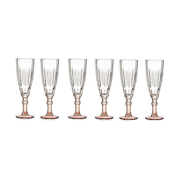 Champagnerglas Vivalto Exotic Braun Kristall 170 ml