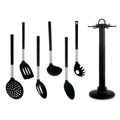 Küchenutensilien-Set Kinvara Holz Metall Polypropylen Kunststoff PBT 14 x 38 x 14 cm 7 Stücke