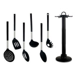 Küchenutensilien-Set Kinvara Holz Metall Polypropylen Kunststoff PBT 14 x 38 x 14 cm 7 Stücke