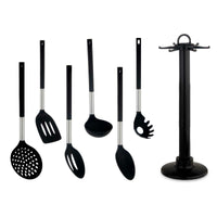 Küchenutensilien-Set Kinvara Holz Metall Polypropylen Kunststoff PBT 14 x 38 x 14 cm 7 Stücke