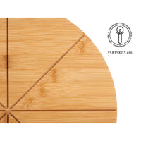 Schneidebrett Kinvara Braun 35,2 x 4 x 35,2 cm Pizza