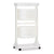 Gemüsewagen Kinvara Weiß Polypropylen Kunststoff 33 x 83,5 x 42 cm 35 x 82 x 43 cm