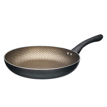 Antihaftbeschichtete Pfanne Kinvara Schwarz Aluminium Bakelit Induktion 28 cm