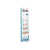 Badezimmerregal Berilo WR5504-4-427 natürlich Minze 40 x 109,3 x 30 cm