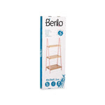 Badezimmerregal Berilo WR5504-3-434 Rosa natürlich 40,3 x 81,5 x 30 cm