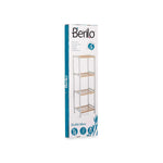 Badezimmerregal Berilo WR5503-4-460 Weiß natürlich 35 x 30 x 100 cm
