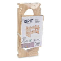 Flaschenregal Kipit GL6G natürlich 36,5 x 21 x 25 cm 6 Flaschen