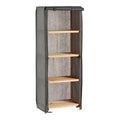 Regal Kipit MH10228H Braun Grau Holz 30 x 113 x 42 cm