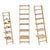 Regal Kipit XJL146327 Braun Holz 34,5 x 168 x 41,5 cm