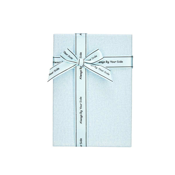 Set dekorativer Karten Blau Pappe Schleife 3 Stücke