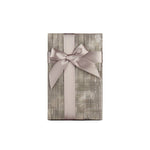 Set dekorativer Karten Pincello Anthrazit Pappe Streifen Schleife 3 Stücke